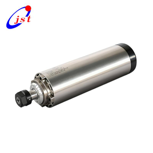 Round Air-Cooled 2.2kW MTC Spindle Motor 80mm Diameter with ER20 Collet