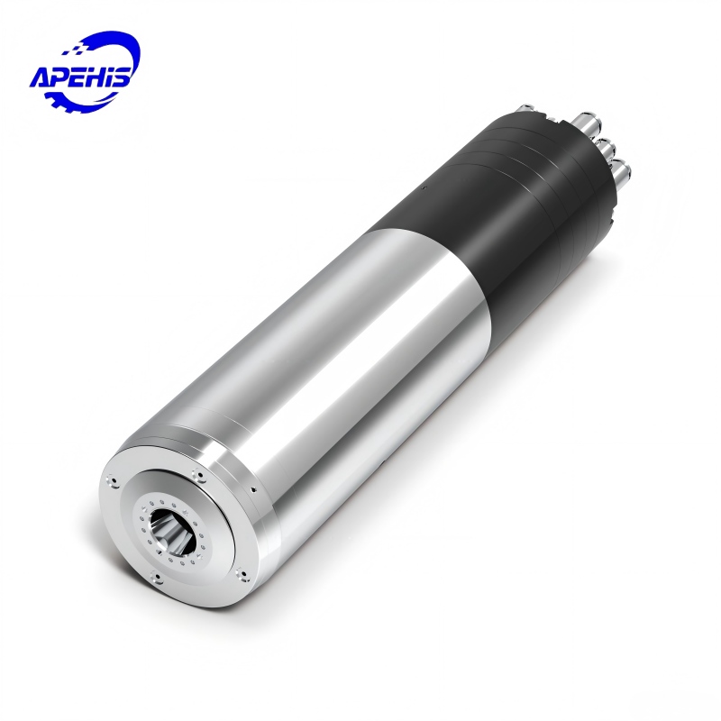 3.7kW Water-Cooled ATC Spindle Motor, ISO20 Tool Interface, 40000 RPM