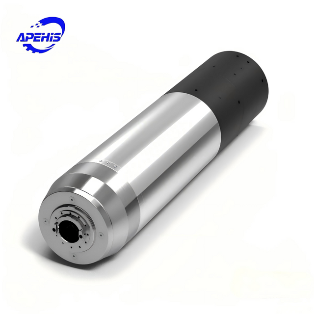 7.5kW Water-Cooled ATC Spindle Motor, BT30 Tool Interface, 24000 RPM, 125mm diameter