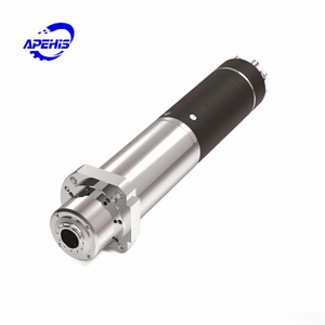 7.5kW Water-Cooled ATC CNC Spindle Motor | 24,000 RPM | NBT30 / HSK-E32, 100mm Diameter, with Flange