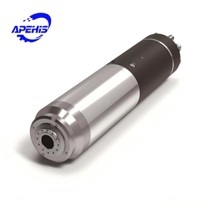 6kW Water-Cooled ATC Spindle | Monoblock cylinder without flange | ISO25 / HSK-E32 CNC ATC Spindle