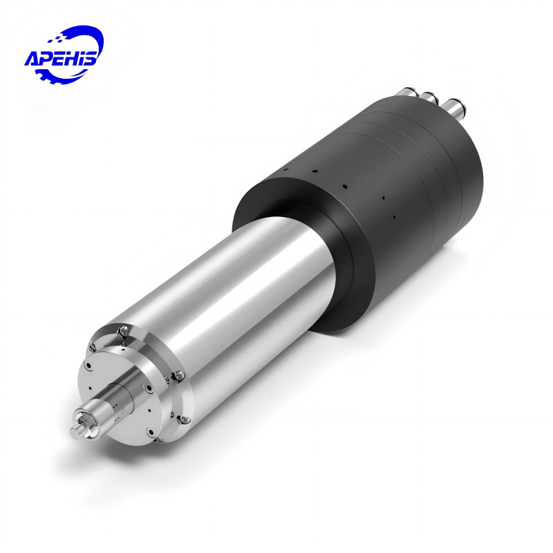 1.8kW Water-Cooled ATC Spindle Motor, 60000 RPM, Pneumatic Tool Change, Extended Length Version