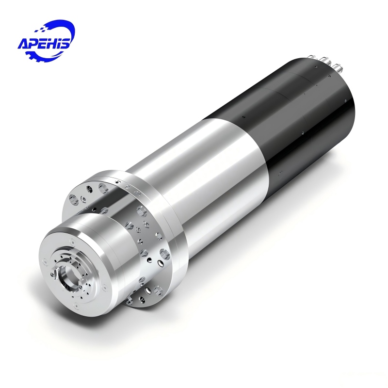 7.5kW Water-Cooled ATC Spindle Motor, BT30 higher torque, 24000 RPM, 125mm diameter, with Flange