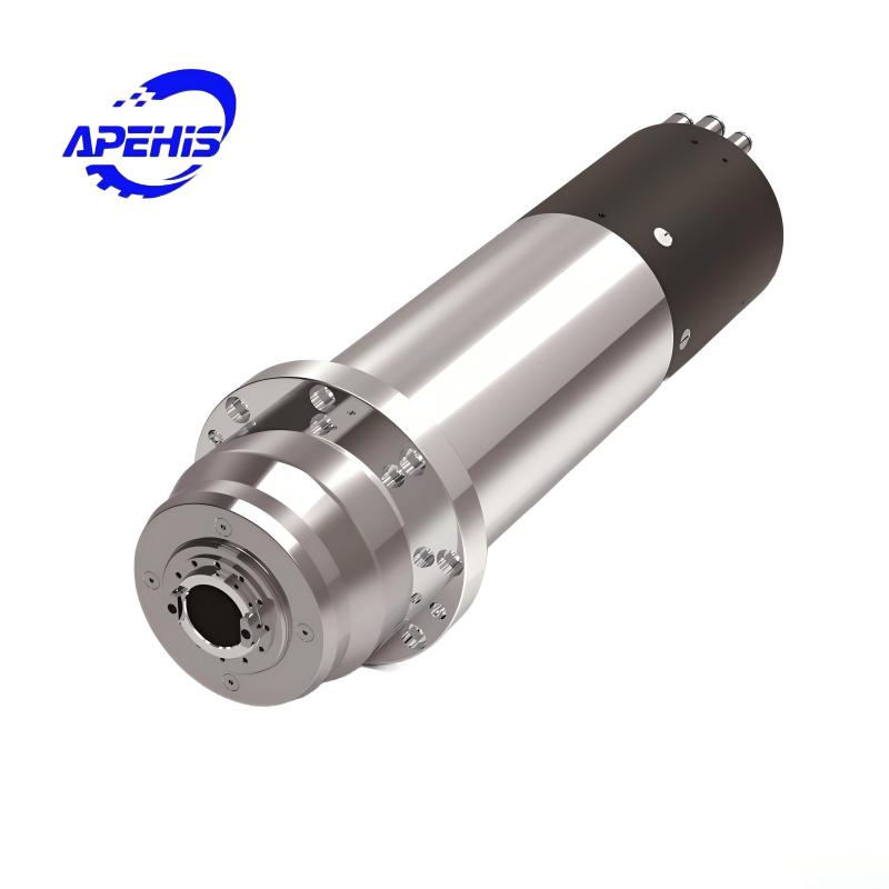 7.5kW TSC Water-Cooled ATC Spindle Motor – BT30 / BBT30 / HSK-E40 | 4 Bearings, with Flange