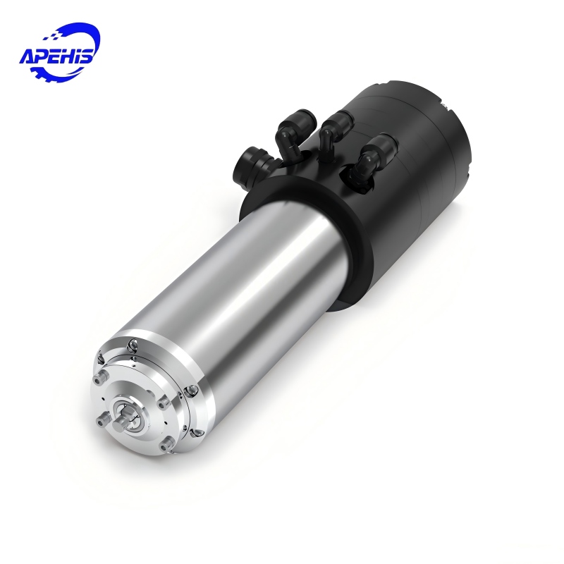 1.8kW Water-Cooled ATC Spindle Motor, 60000 RPM, Pneumatic Tool Change