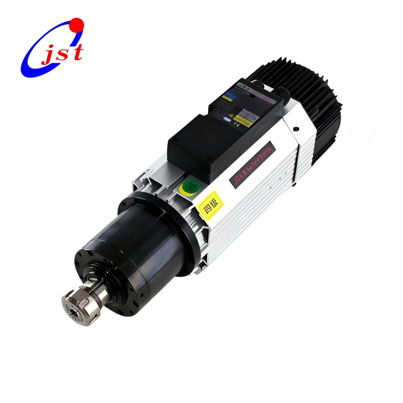 12kW Air-Cooled MTC CNC Spindle Motor with Independent Cooling Fan (ER32)