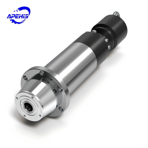 6kW Water-Cooled ATC Spindle Motor, ISO25 Tool Interface, 36000 RPM, with Flange